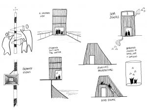 8417- Obervation Folly sketches